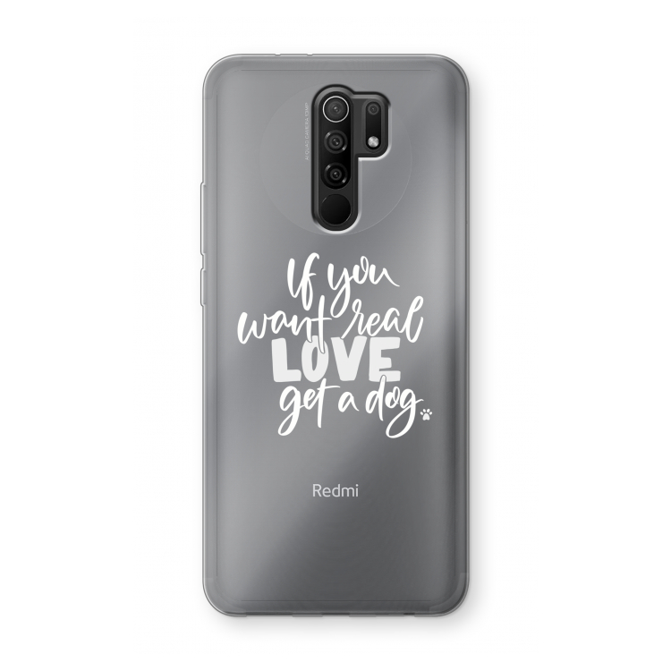 Partner in crime: Xiaomi Redmi 9 Transparant Hoesje