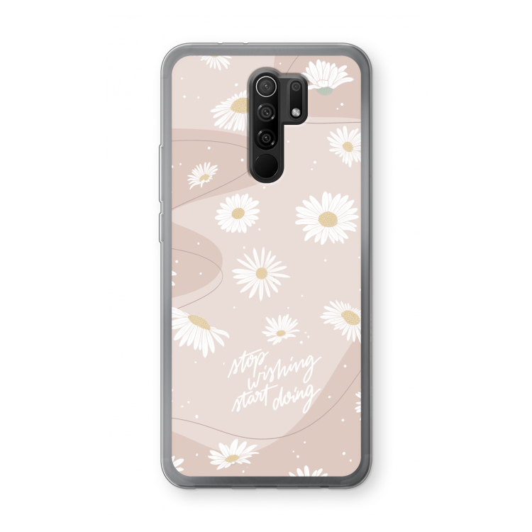 Daydreaming becomes reality: Xiaomi Redmi 9 Transparant Hoesje
