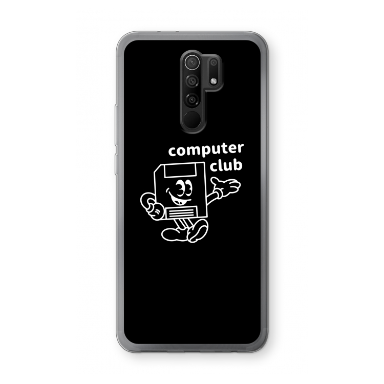 Floppyhead: Xiaomi Redmi 9 Transparant Hoesje