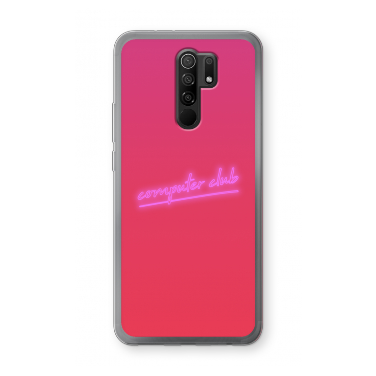 Vice Glow: Xiaomi Redmi 9 Transparant Hoesje