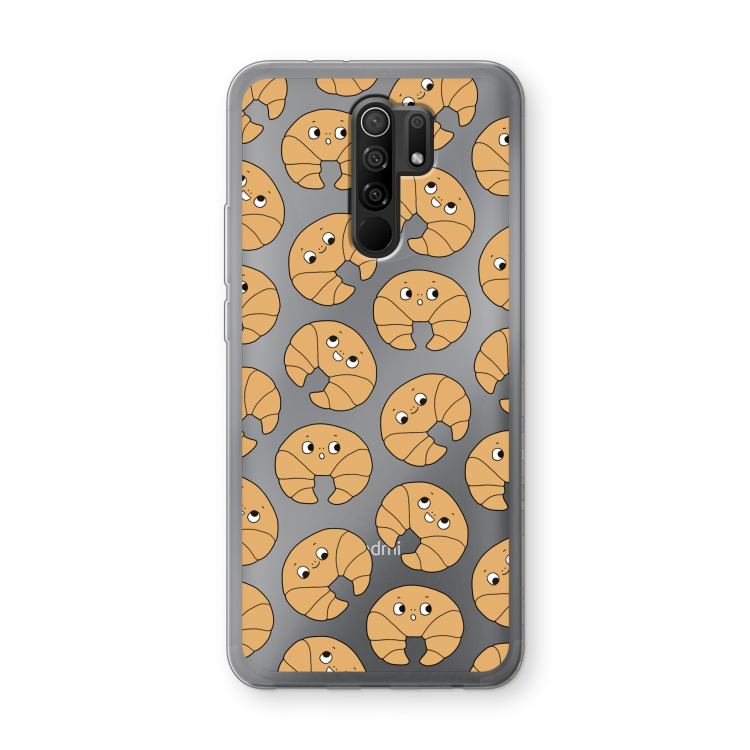 Croissant: Xiaomi Redmi 9 Transparant Hoesje