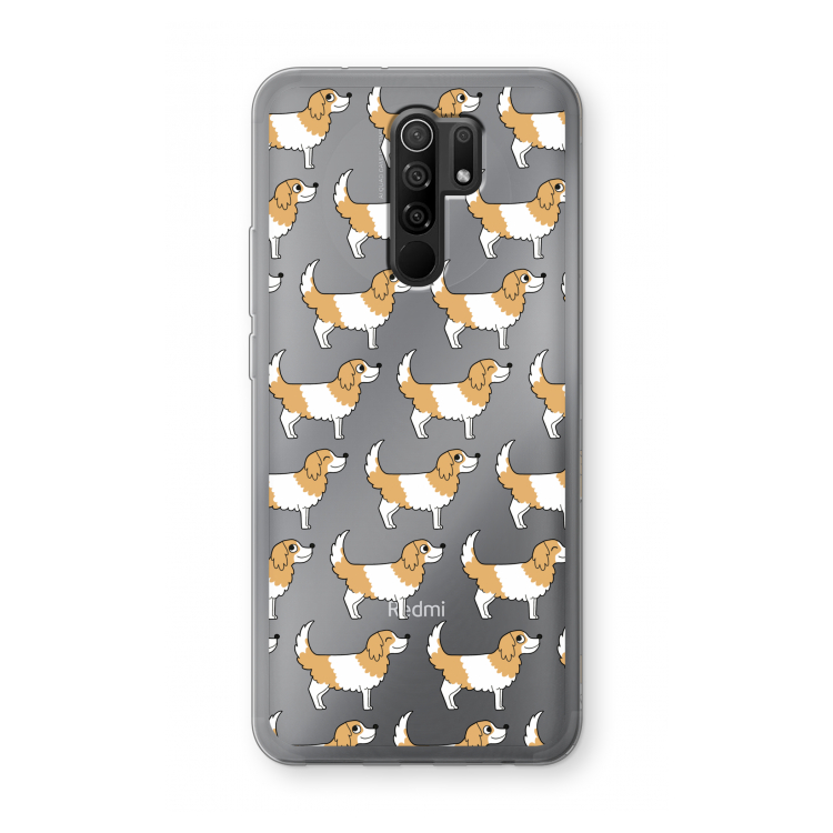 Doggy: Xiaomi Redmi 9 Transparant Hoesje