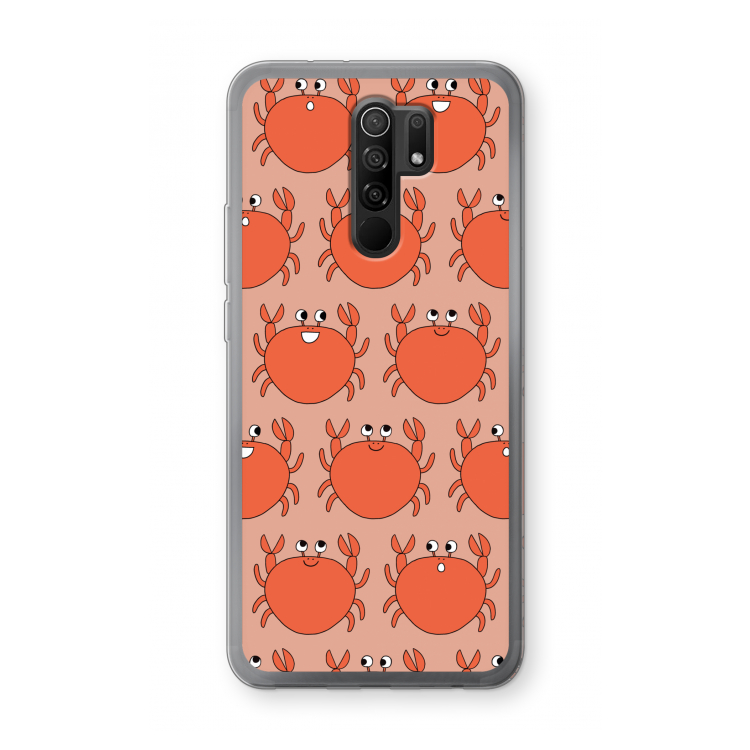 Krab: Xiaomi Redmi 9 Transparant Hoesje