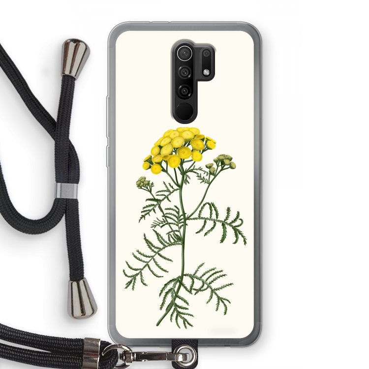 Tansy: Xiaomi Redmi 9 Transparant Hoesje met koord