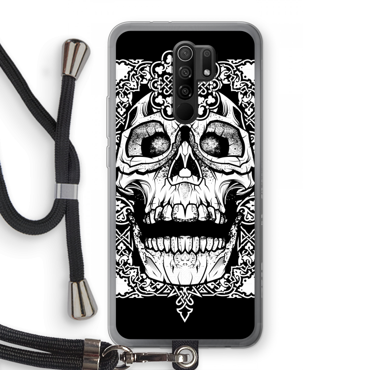 Seek & Destroy: Xiaomi Redmi 9 Transparant Hoesje met koord
