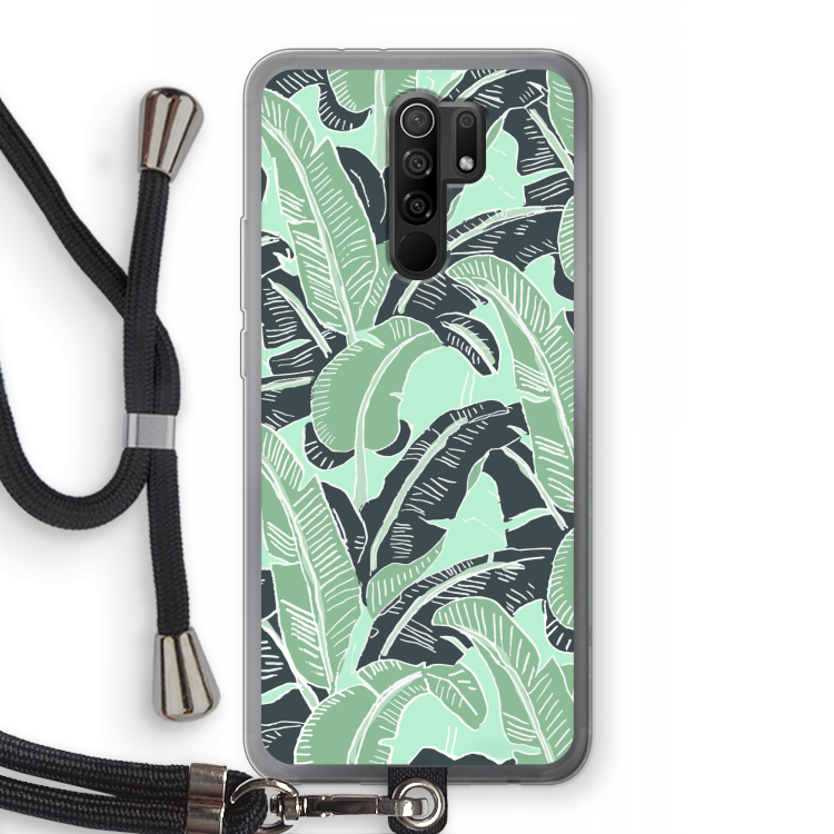 This Sh*t Is Bananas: Xiaomi Redmi 9 Transparant Hoesje met koord