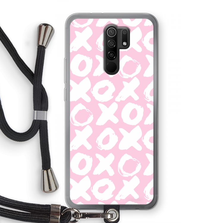 XOXO: Xiaomi Redmi 9 Transparant Hoesje met koord