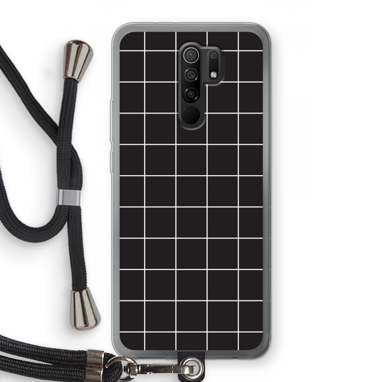 Rooster 2: Xiaomi Redmi 9 Transparant Hoesje met koord