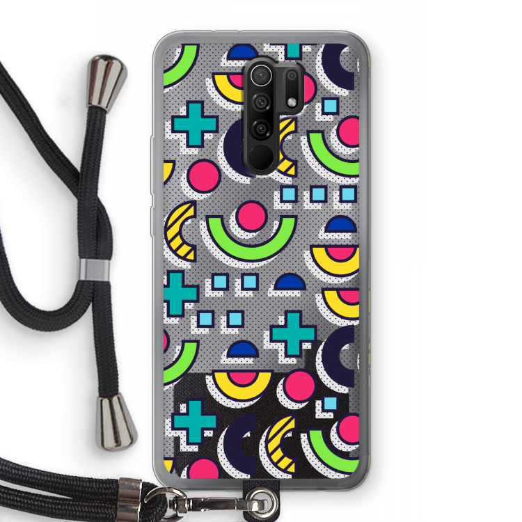 8-bit N°6: Xiaomi Redmi 9 Transparant Hoesje met koord