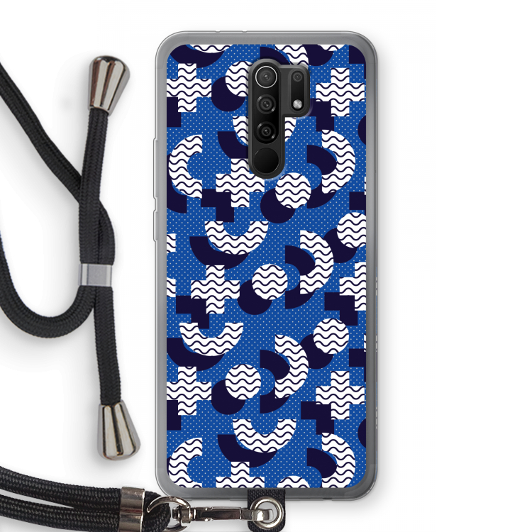 8-bit N°5: Xiaomi Redmi 9 Transparant Hoesje met koord