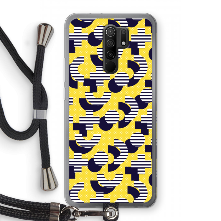 8-bit N°3: Xiaomi Redmi 9 Transparant Hoesje met koord
