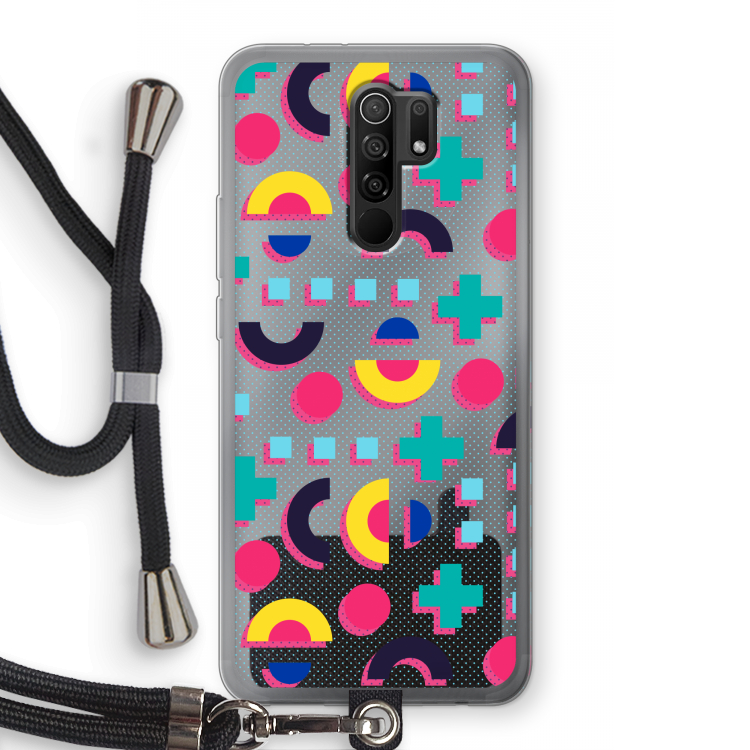 8-bit N°2: Xiaomi Redmi 9 Transparant Hoesje met koord