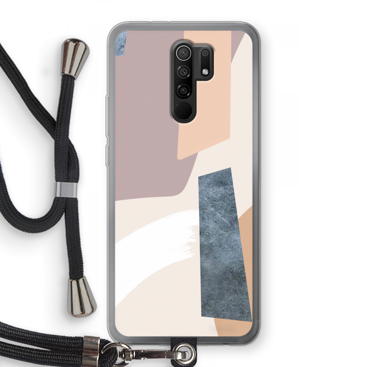 Luca: Xiaomi Redmi 9 Transparant Hoesje met koord
