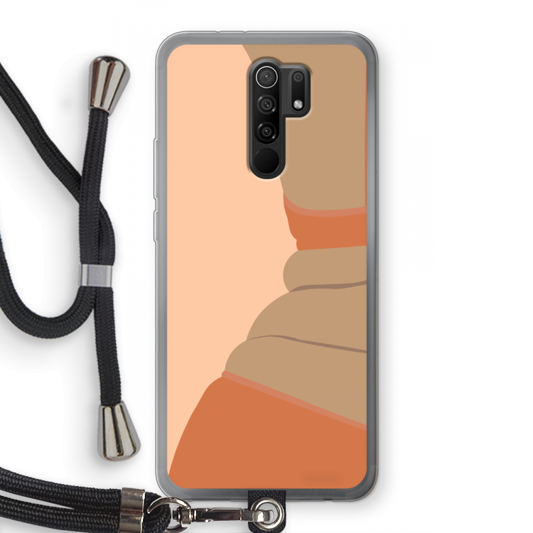 Bikini: Xiaomi Redmi 9 Transparant Hoesje met koord