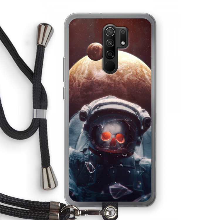 Voyager: Xiaomi Redmi 9 Transparant Hoesje met koord