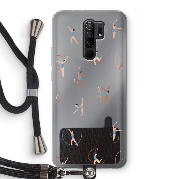 Dancing #3: Xiaomi Redmi 9 Transparant Hoesje met koord