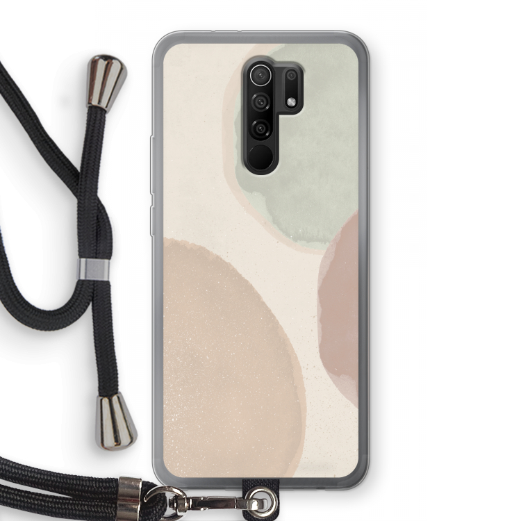Geo #8: Xiaomi Redmi 9 Transparant Hoesje met koord