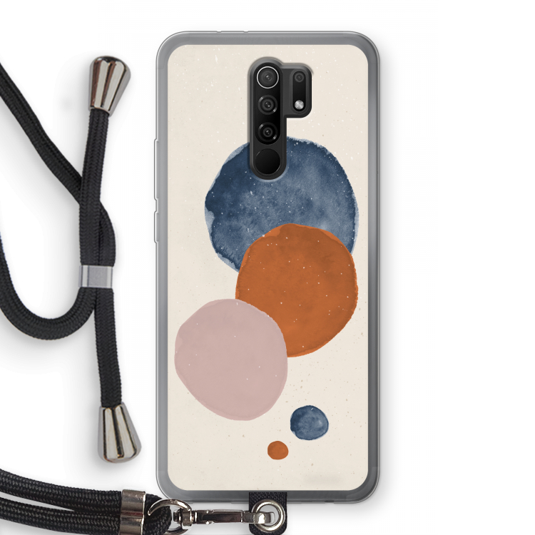 Geo #4: Xiaomi Redmi 9 Transparant Hoesje met koord