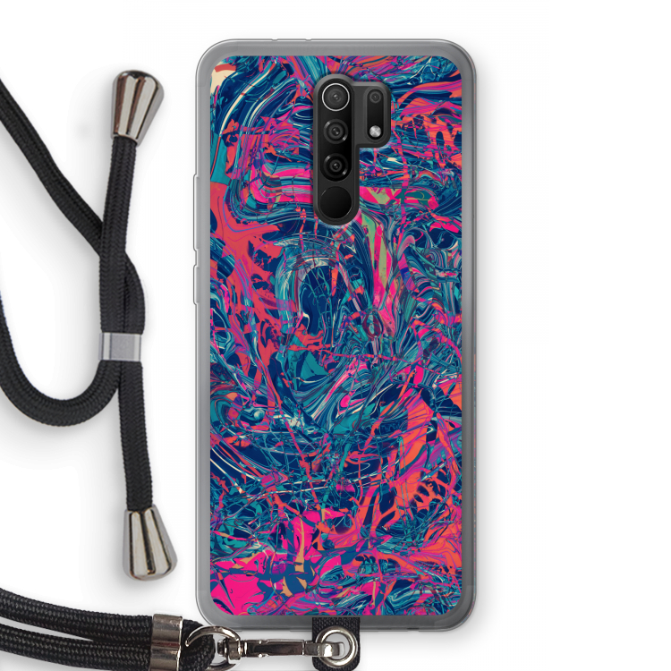 Sleeping Dreams: Xiaomi Redmi 9 Transparant Hoesje met koord