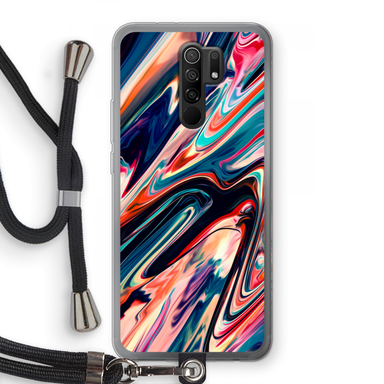 Quantum Being: Xiaomi Redmi 9 Transparant Hoesje met koord