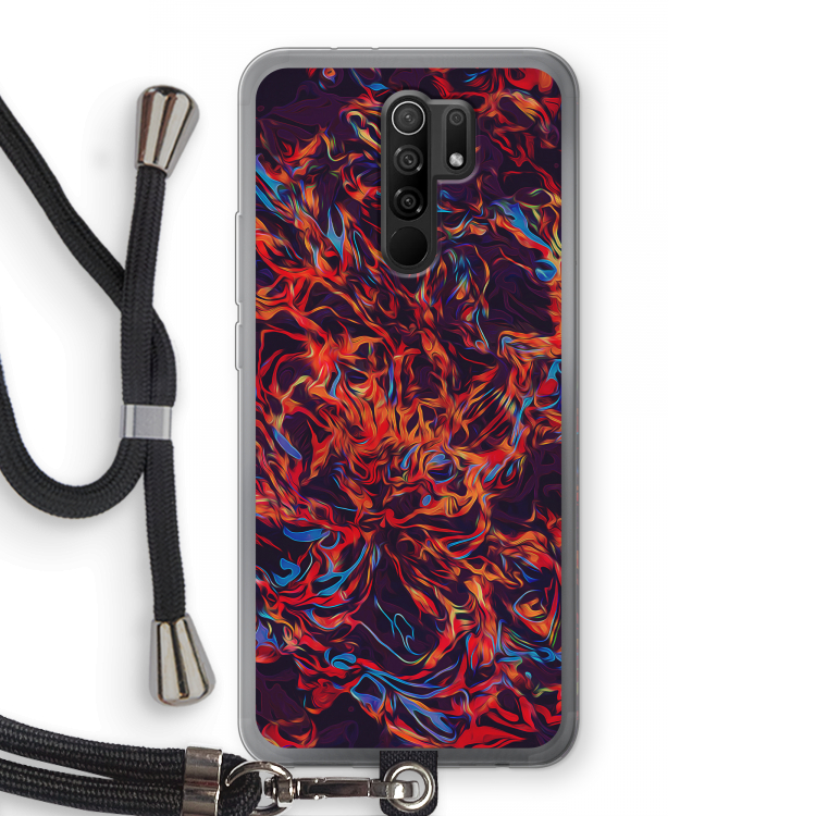 Lucifer: Xiaomi Redmi 9 Transparant Hoesje met koord