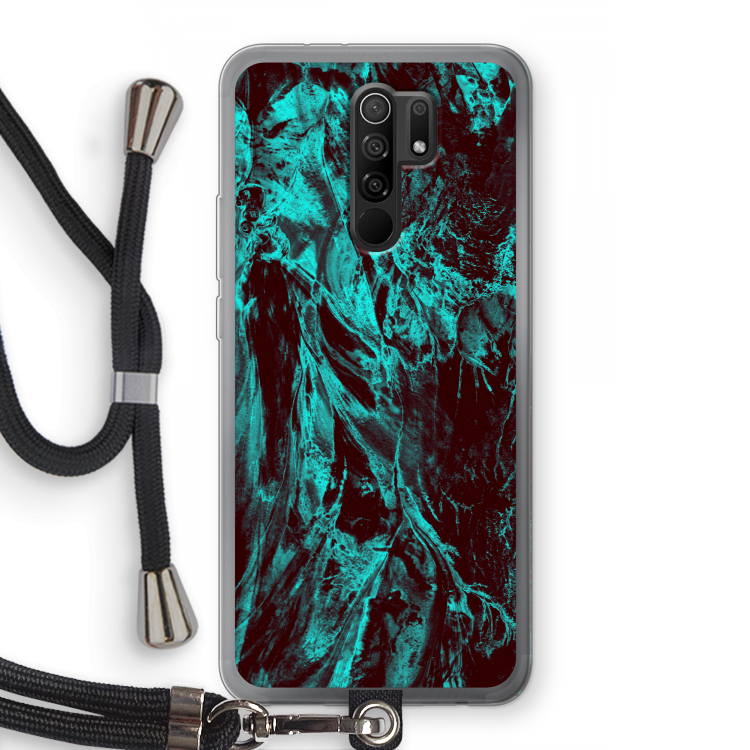 Ice Age: Xiaomi Redmi 9 Transparant Hoesje met koord