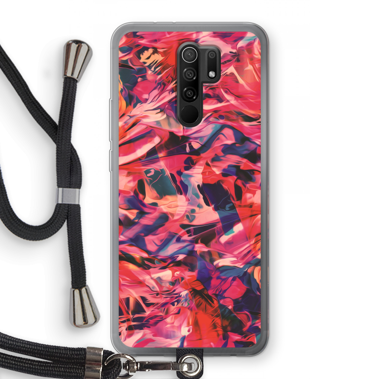California: Xiaomi Redmi 9 Transparant Hoesje met koord