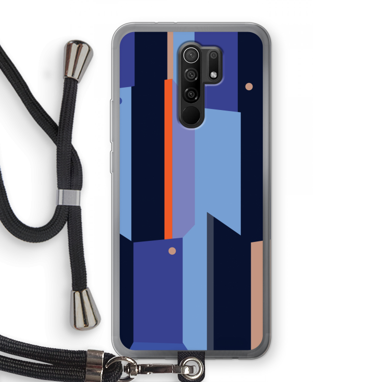 Gestalte 3: Xiaomi Redmi 9 Transparant Hoesje met koord