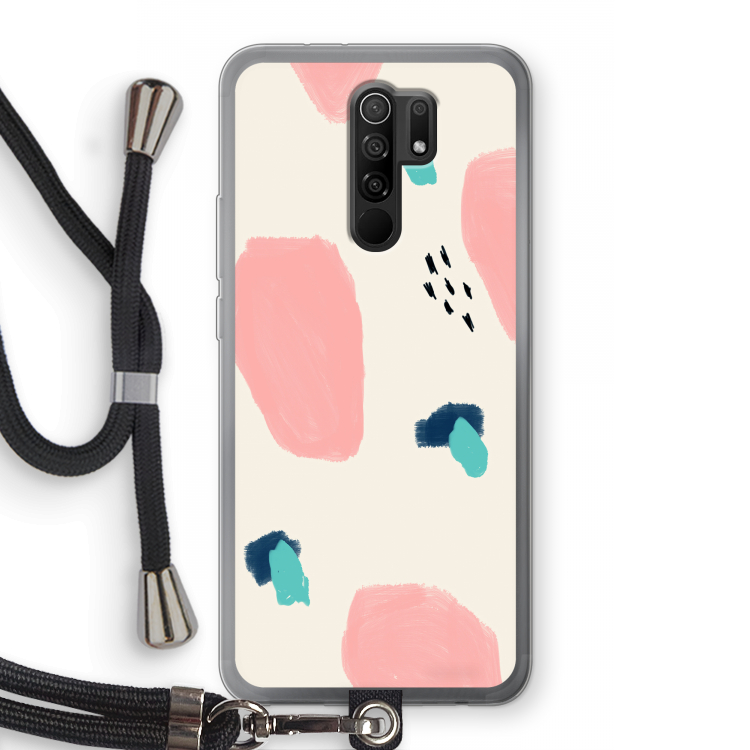 Monday Surprise: Xiaomi Redmi 9 Transparant Hoesje met koord
