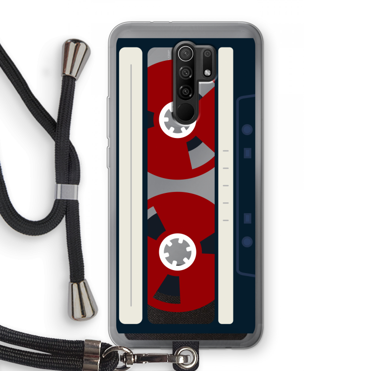 Here's your tape: Xiaomi Redmi 9 Transparant Hoesje met koord