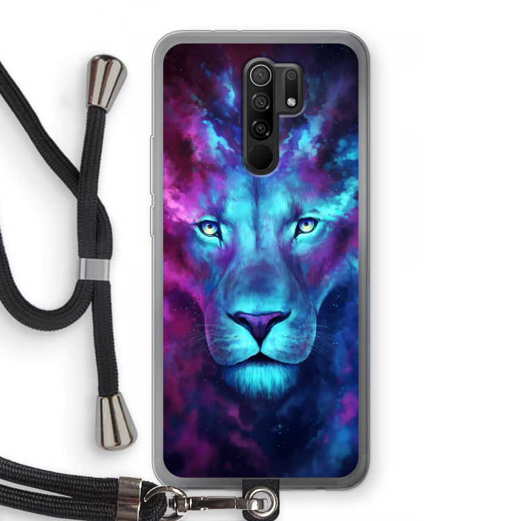 Firstborn: Xiaomi Redmi 9 Transparant Hoesje met koord