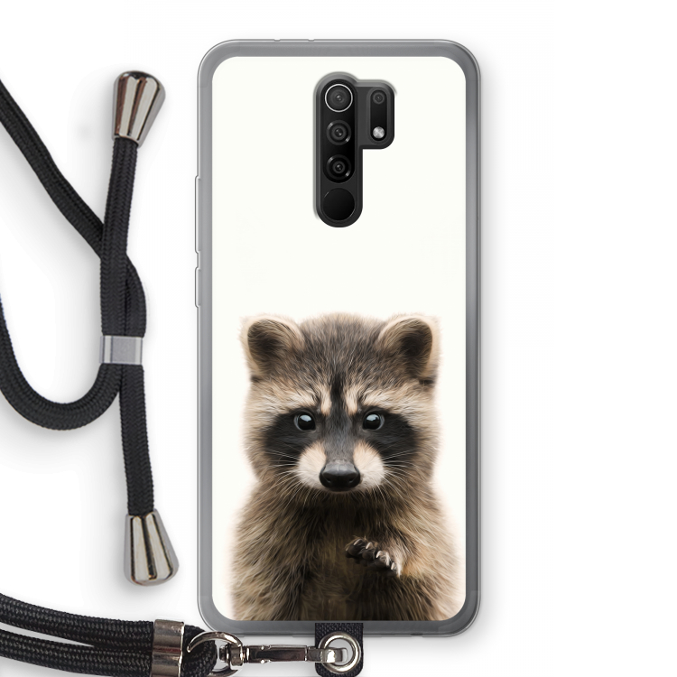 Rocco: Xiaomi Redmi 9 Transparant Hoesje met koord