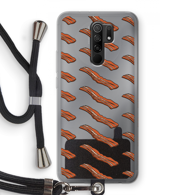 Bacon to my eggs #2: Xiaomi Redmi 9 Transparant Hoesje met koord