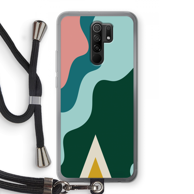Noor B: Xiaomi Redmi 9 Transparant Hoesje met koord