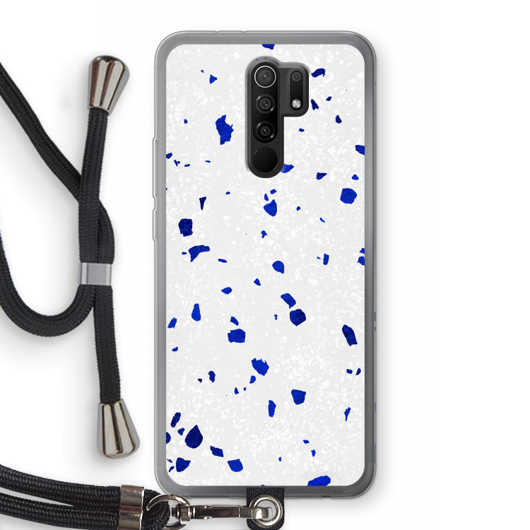 Terrazzo N°5: Xiaomi Redmi 9 Transparant Hoesje met koord