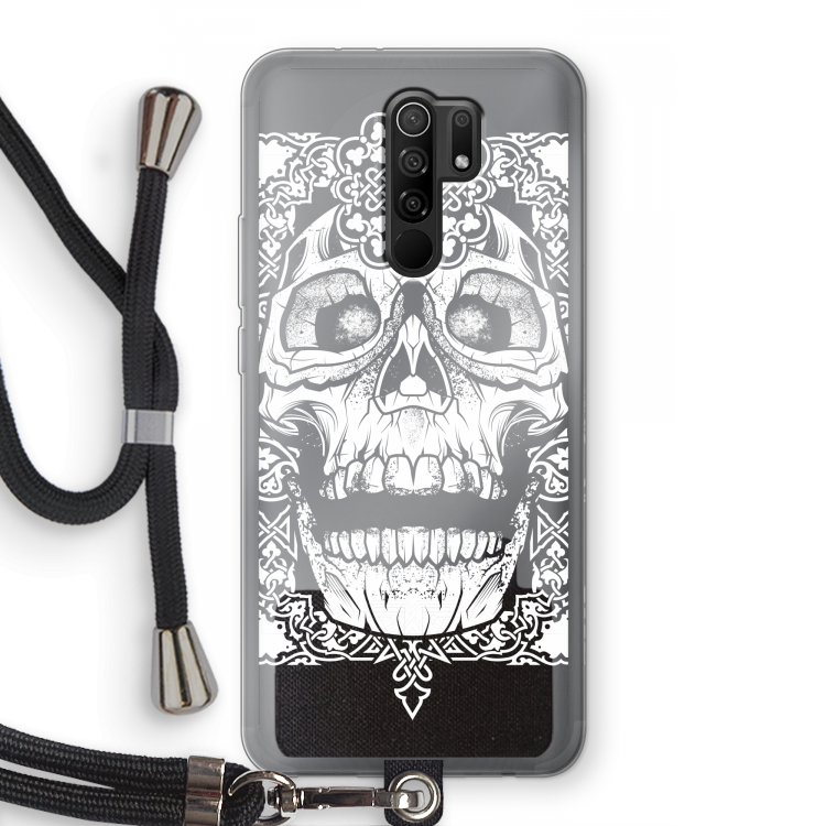 Seek & Destroy: Xiaomi Redmi 9 Transparant Hoesje met koord