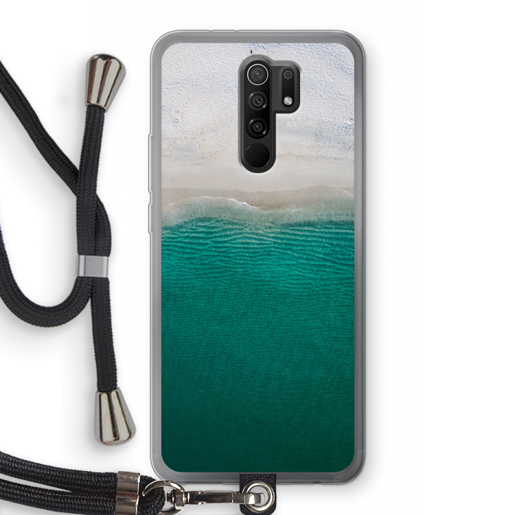 Stranded: Xiaomi Redmi 9 Transparant Hoesje met koord