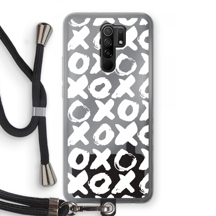 XOXO: Xiaomi Redmi 9 Transparant Hoesje met koord