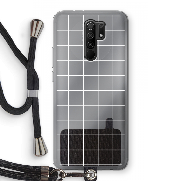 Rooster 2: Xiaomi Redmi 9 Transparant Hoesje met koord