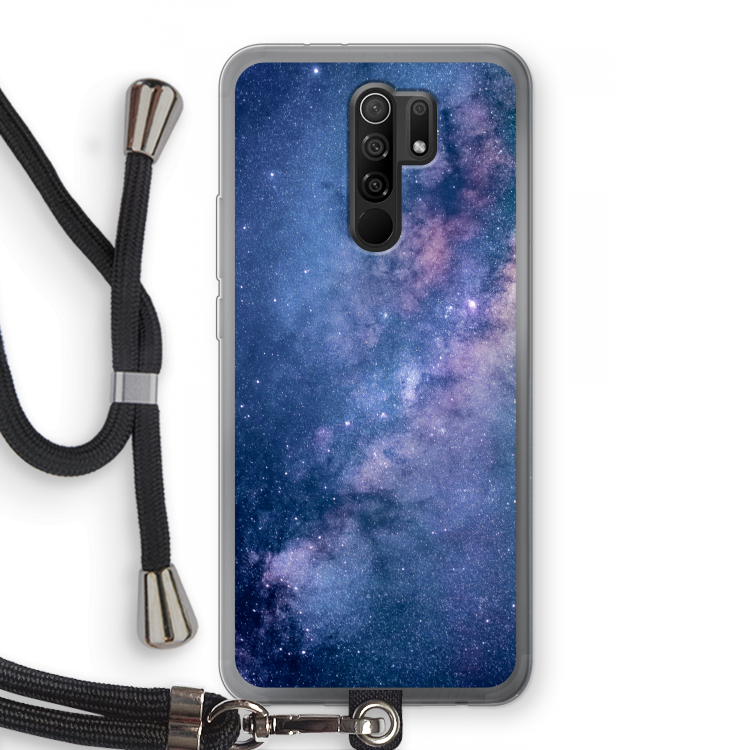 Nebula: Xiaomi Redmi 9 Transparant Hoesje met koord