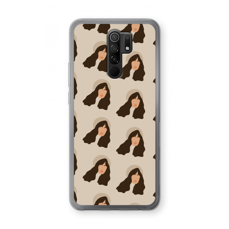 Bonjour mon amour: Xiaomi Redmi 9 Transparant Hoesje