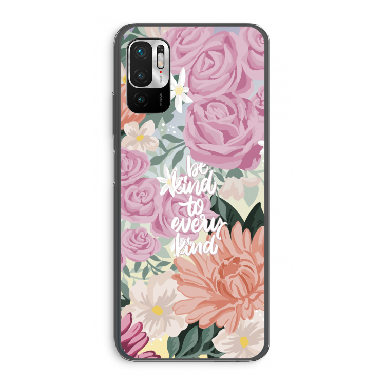 Kindness matters: Xiaomi Redmi Note 10 5G Transparant Hoesje