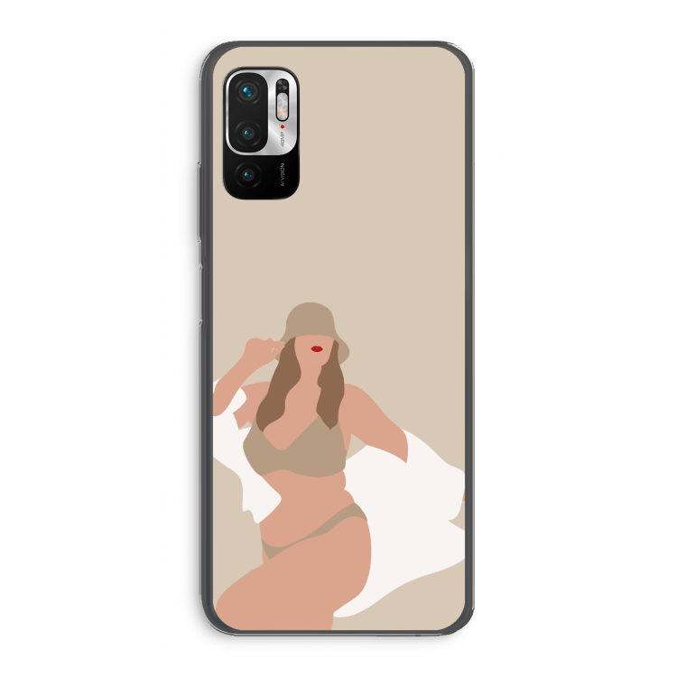 One of a kind: Xiaomi Redmi Note 10 5G Transparant Hoesje