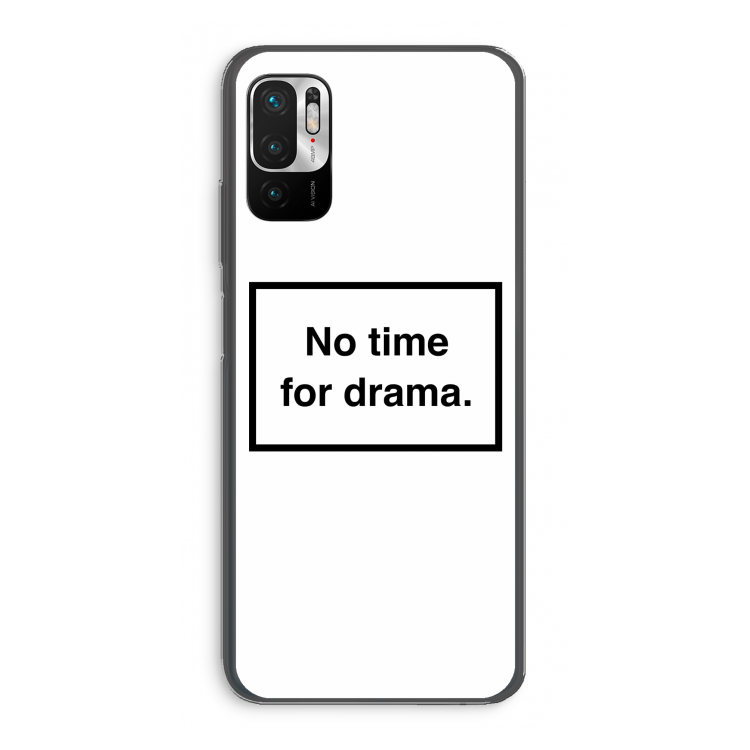 No drama: Xiaomi Redmi Note 10 5G Transparant Hoesje