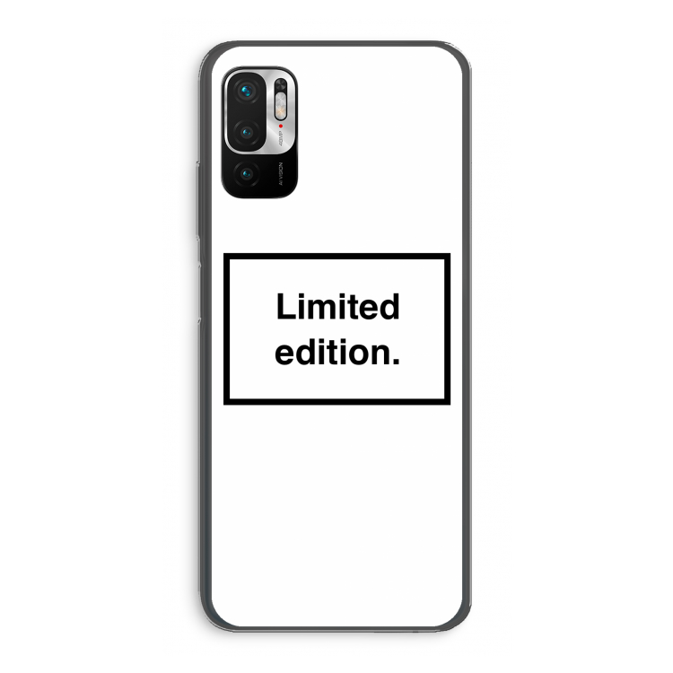 Limited edition: Xiaomi Redmi Note 10 5G Transparant Hoesje