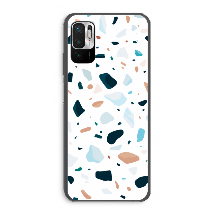 Terrazzo N°13: Xiaomi Redmi Note 10 5G Transparant Hoesje