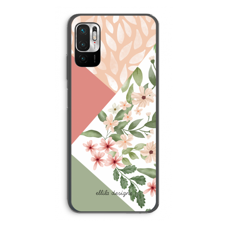 Sweet heaven geometrics: Xiaomi Redmi Note 10 5G Transparant Hoesje