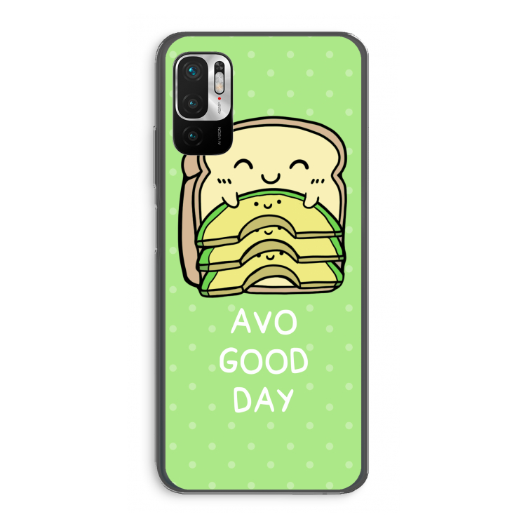 Avo Good Day: Xiaomi Redmi Note 10 5G Transparant Hoesje