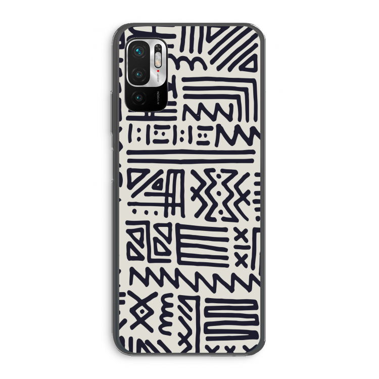 Marrakech print: Xiaomi Redmi Note 10 5G Transparant Hoesje