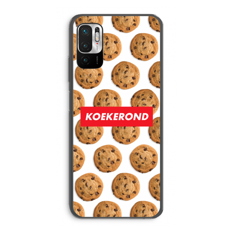 Koekerond: Xiaomi Redmi Note 10 5G Transparant Hoesje